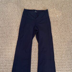 Athleta Navy Wide Leg Yoga Pants XS